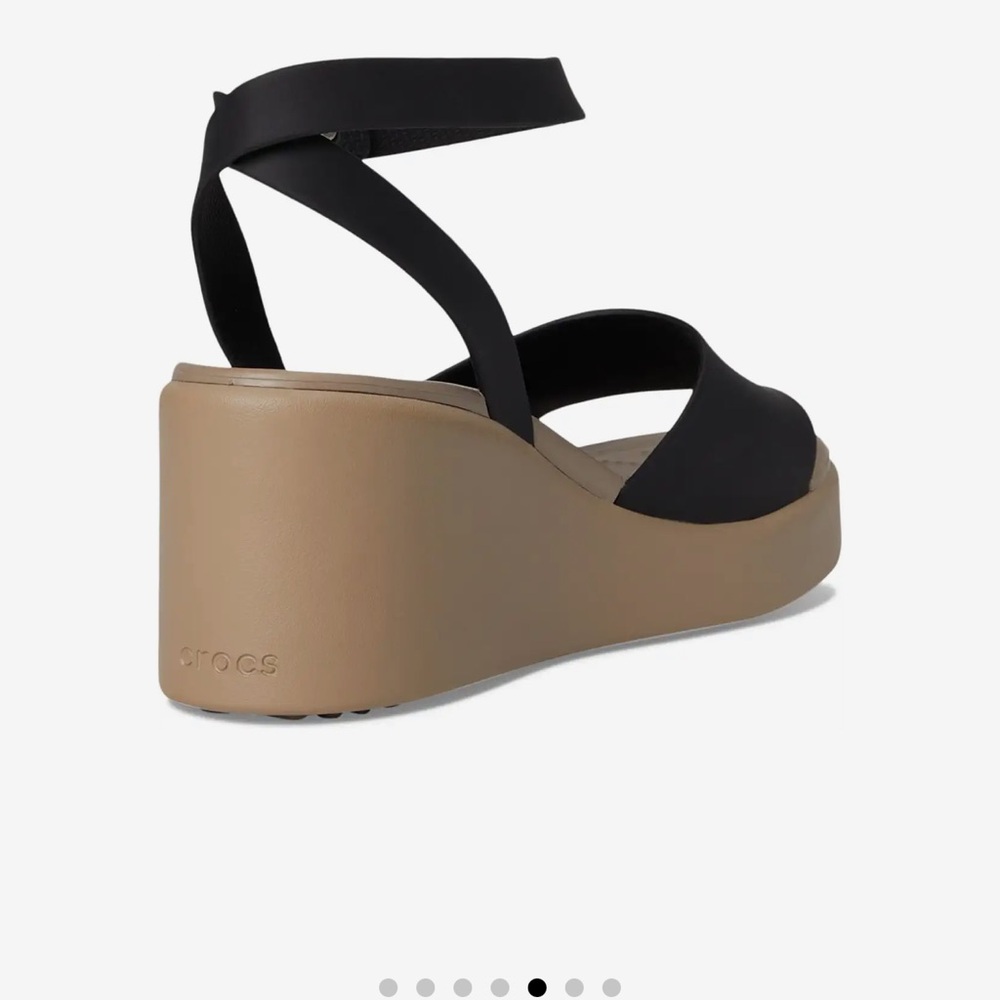 CROC Brooklyn Ankle Strap Wedges - Picture 2 of 6